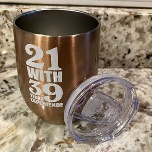 Klubi 60th Birthday Coffee/Wine Tumbler